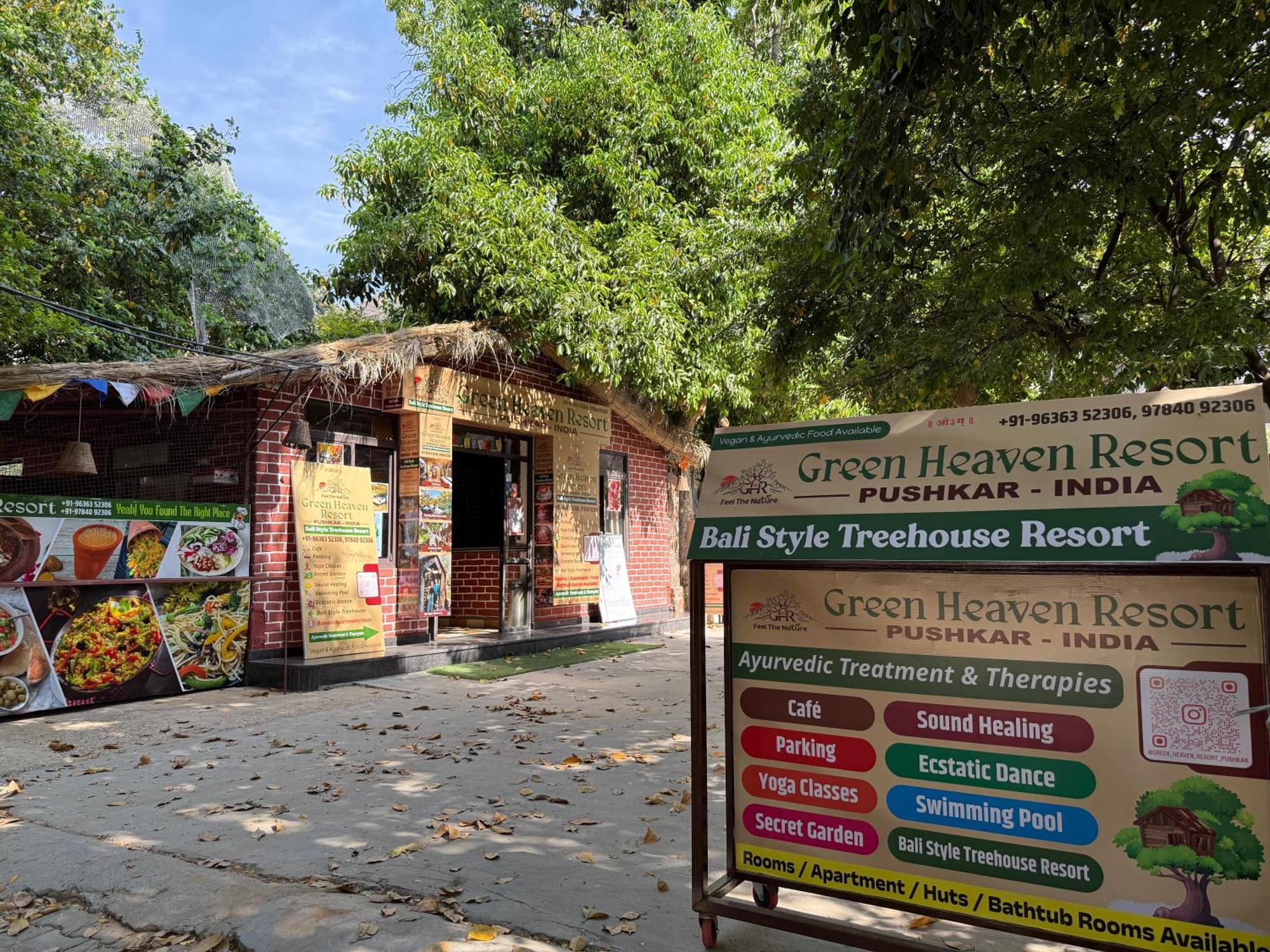 Hotel Green Heaven Resort Pushkar Esterno foto